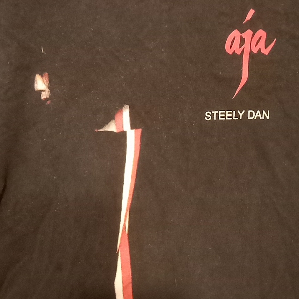 Steely Dan Aja Cover Front, 2003 Tour Dates On The Back Anvil Brand XL